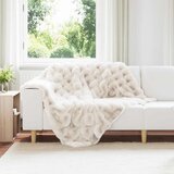  Lažni zec deka Bijelo 130 x 150 cm Poliester | shoptok.hr