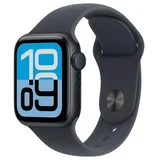 watch se 3 gps 44mm midnight aluminium case with midnight sport band - s/m (mehn4rk/a)