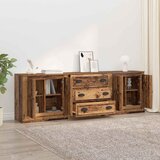  Komode 3 pcs Staro drvo 210 x 35,5 x 67,5 cm Konstruirano drvo | Eponuda.ba