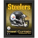 pittsburgh steelers team helmet frame fotografija v okvirju