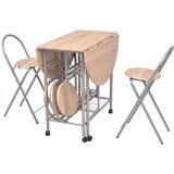  5-Dijelni Blagovaonski Sklopivi Set MDF | shoptok.hr