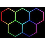  Hexagon LED tube 5 heads RGB 12V 410mm 23pcs Cene