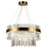  LED prigušiva kristalni luster na sajli LED/80W/230V + daljinski upravljač | Eponuda.com