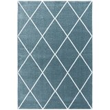 Ay Yildiz PREPROGA Z VISOKIM FLOROM Rio 4601 blau 80/150 cm tkano modra | Shoptok.si