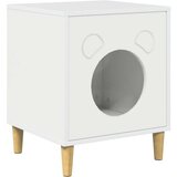  Mačja hiša Svetlo Belo 42,5 x 40 x 52,5 cm Konstruiran les, (5000111141) | Shoptok.si