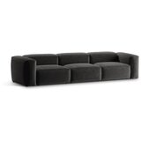 Cosmopolitan Design Temno siva sedežna garnitura 364 cm Bergano – | Shoptok.si