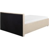 MID.YOU OBLAZINJENA POSTELJA 120 cm x 200 cm , les, kovina, umetna masa, tekstil bež | Shoptok.si