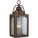 Elstead Lighting Elstead Randhurst Zunanja majhna stenska svetilka z 1 lučjo, bakrov oksid, IP44, E27, (22100131) | Shoptok.si