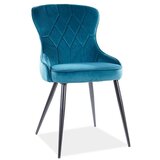  Stolica LOTUS - baršun - tirkizna | shoptok.hr