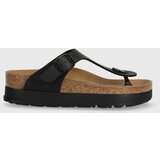 Birkenstock Japonke Papillio Gizeh Platform Vegan Črna | Shoptok.si