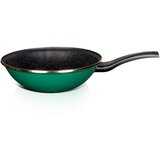 Metalac TAVA WOK GRANIT INDUCTION 28cm GREEN GOLD | shoptok.hr
