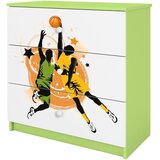  Dječja komoda - KOŠARKA - zelena | shoptok.hr