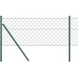  Stup za ogradu Zelena 25 x 0,4 m (mreža 60 x 60 mm) Čelik i PVC | shoptok.hr