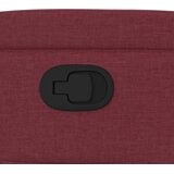  Naslonjač od tkanine crvena boja vina | shoptok.hr
