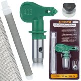 Rosfix Powerxcellence 413 Šoba Za Airless Brizgalno Napravo Z Visokim Tlakom Nadomestni Del Za Painting Unit | Širina 20 Cm, Filter 60 Mesh, Visoka Kakovos, (5000211791) | Shoptok.si