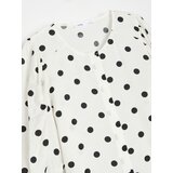 Sinsay Bluza na točkice s dodatkom viskoze | shoptok.hr
