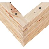  Vrtno cvetlično korito 70x40x46 cm trdna borovina | Shoptok.si
