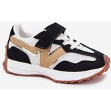 Boto Children's Velcro Sneakers Black and White Tezzu | shoptok.hr