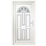 RORO PVC ulazna vrata BAZ 1700 (D x Š x V: 70 x 1.000 x 2.100 mm, DIN desno, Bijele boje)