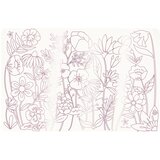 Meri Meri Papirnati podmetač 8 kom 28x42.5 cm Butterflies & Flowers – | shoptok.hr