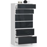 AKORD KOMODA K60 6SZ CLP GRAFITNI GLEŠČ, (21703065) | Shoptok.si