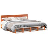 vidaXL okvir kreveta bez madraca voštano smeđi 180x200 cm od borovine | shoptok.hr