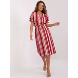 LAKERTA Dress-LK-SK-507468-1.20P-burgundy | Shoptok.si