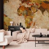  Foto tapeta - Old World Map 250x175 Premium | shoptok.hr