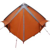  Teepee šator s krovom Siva i narančasta 490 x 410 x 210 cm | shoptok.hr