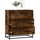vidaXL Komoda boja hrasta 68x35x76 cm konstruirano drvo i metal | shoptok.hr