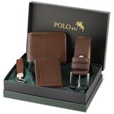 Polo Air Wallet - Brown - Plain Cene