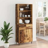  Highboard s ladicama Staro drvo 69,5 x 34 x 180 cm | shoptok.hr
