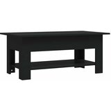  Stolić za kavu crni 102 x 55 x 42 cm od konstruiranog drva | shoptok.hr