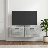  ormar za zid Betonska siva 98 x 41 x 30 cm Konstruirano drvo | shoptok.hr