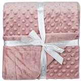 Interbaby set dekica Bubble i tješlica Bear Dark Pink | shoptok.hr