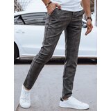DStreet Men's casual trousers, dark grey | Shoptok.si