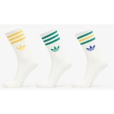 Adidas Nogavice 3S Crew Socks 3-Pack Off White/ Off White/ Off White M Cene