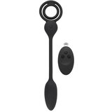 Rebel Cock & Ball Ring with RC Butt Plug Black | shoptok.hr