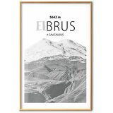  Plakat - Majestic mountain peak Elbrus mountain crown mountain landscape 21x30 Zlatni okvir s margom | shoptok.hr
