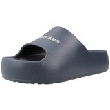 Tommy Jeans Japonke TJW CHUNKY FLATFORM SLID Modra Cene