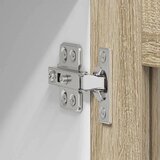 vidaXL Viseča omarica s polico Riga Sonoma hrast 60 x 31 x 100 cm | Shoptok.si