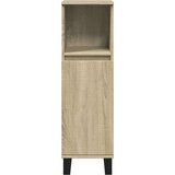 vidaXL 3-dijelni set kupaonskog namještaja boja hrasta sonome drveni | shoptok.hr