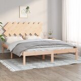 vidaXL Posteljni okvir 140x200 cm trden les Cene