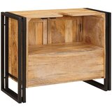 Ormarić za umivaonik Smeđa 71 x 33 x 58 cm Čvrsto drvo manga | shoptok.hr