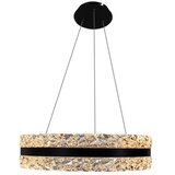  LED luster na sajli, sa prigušiva, LED/80W/230V 3000-6500K, crni + daljinski upravljač | Eponuda.com