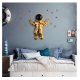WALLXPERT Zidna dekoracija Cosmonaut 5, 35x47x10 cm, Bakar | Eponuda.ba