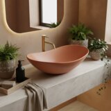 REA Bath Umivalnik Royal Olive Cinnamon countertop | Shoptok.si