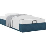  Okvir za krevet bez madraca tamnoplavi 100x200 cm baršunasti | shoptok.hr