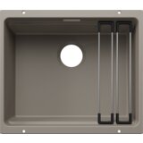 Blanco sudoper ETAGON 500-U SILGRANIT pribor inox nosači, bez InFino pribora - TARTUFO | shoptok.hr
