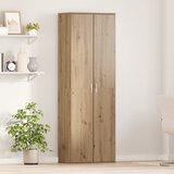 vidaXL Visoka omara iz hrasta 60x35x180 cm Inženirski les | Shoptok.si